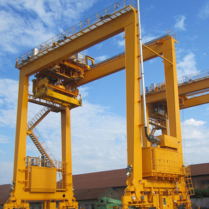 Grúa Pórtico de Caucho para Contenedores RTG de Alta Calidad y Buen <span class=keywords><strong>Precio</strong></span>, Grúa de Puente para Patio de 5, 40, 45 y 50 Toneladas - Product Image 2
