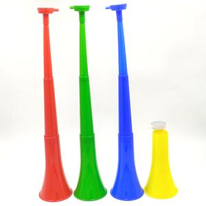 Cuerno de estadio plegable de 24 pulgadas Vuvuzela, cuerno de <span class=keywords><strong>trompeta</strong></span> de plástico, ruidosos, sonido fuerte, cuerno de alegría de fútbol para eventos deportivos - Product Image 2
