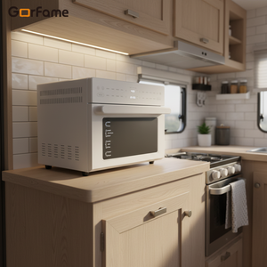 <span class=keywords><strong>Four</strong></span> à cuisson compact 30L en gros d'usine avec fenêtre transparente, <span class=keywords><strong>four</strong></span> friteuse à air avec rôtissoire et déshydrateur, idéal pour les VR - Product Image 3