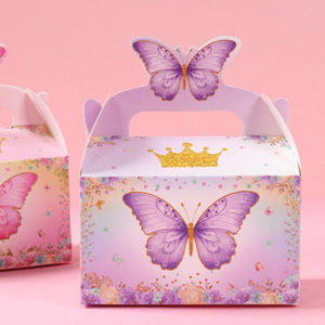 Scatole <span class=keywords><strong>per</strong></span> Caramelle <span class=keywords><strong>di</strong></span> <span class=keywords><strong>Compleanno</strong></span> 2026, Bomboniere con Manico, Scatole <span class=keywords><strong>di</strong></span> Carta <span class=keywords><strong>per</strong></span> Biscotti, Scatole Regalo a Gabbia, Sacchetti <span class=keywords><strong>per</strong></span> Snack alla Fragola, Consegna Diretta - Product Image 6