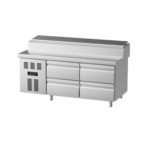 1.8 mét thương mại tủ lạnh bánh sandwich bánh Pizza chuẩn bị quầy trạm với 4 ngăn kéo - Product Image 2
