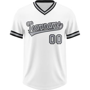 Maillot de baseball personnalisé à col en V, pull, chemise, nom personnalisé, numéro, logo, uniforme hip-hop pour hommes, femmes, jeunes, vêtements de softball - Product Image 1