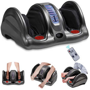 Relajador Eléctrico Multifunción para Pies con Control Remoto, Rodillo Vibrador, Mejora el Flujo Sanguíneo, Masajeador de Pies para Neuropatía - Product Image 2