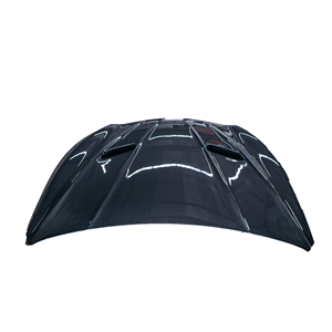 Aérations de capot moteur en fibre de carbone véritable style GTS Q50 pour Infiniti Q50 Spec-S, capot ventilé 2014 2018 2020 2014-2022 - Product Image 2