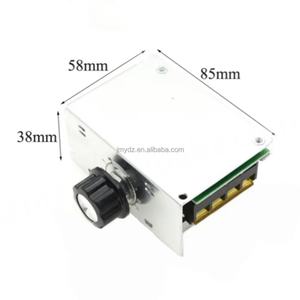 Carte de développement de régulateur de tension électronique à thyristor importé haute puissance 4000W, avec régulation de la vitesse de gradation et de la température - Product Image 6