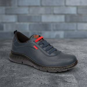 Baskets DIAN souples d'excellente conception chaussure de travail unisexe ultra-légère de couleur marine pour la vente à l'exportation - Product Image 3