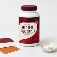 Complément alimentaire OEM pour la santé cardiaque, capsules de complexe de racine de betterave et de CoQ10