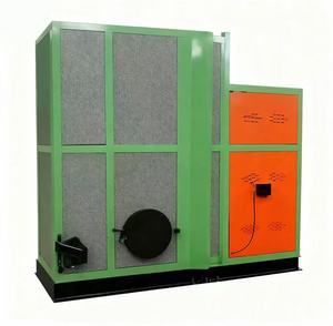 Chaudière à tubes verticaux à économie d'énergie, générateur automatique de biomasse, haute efficacité thermique, centrale hydroélectrique à eau chaude - Product Image 1