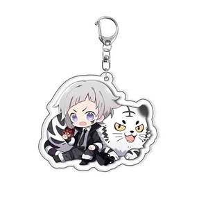 <span class=keywords><strong>Bungou</strong></span> <span class=keywords><strong>stray</strong></span> <span class=keywords><strong>Dogs</strong></span> Nakajima Atsushi อะคริลิคเป็นมิตรกับสิ่งแวดล้อมพวงกุญแจพิมพ์ดิจิตอลจี้ลามิเนตรูปการ์ตูนอะนิเมะ - Product Image 2