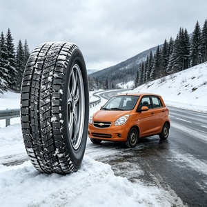 Neumático de Invierno EW 195/50R15 Grado H, Especial para Autos Deportivos de Bajo Perfil, Neumático de Repuesto con Gran Agarre para Carreteras Heladas a Alta Velocidad - Product Image 5