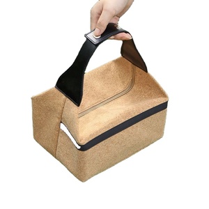 Wooden Look Lunch Bag - Insulated Cooler Tote <b>for</b> Picnic Camping & <b>Work</b> - Product Image 4