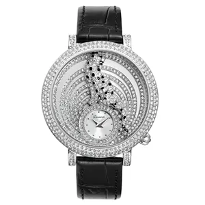 Davena designer famous brand watches women wrist luxury quartz ladies watches genuine leather classic watches