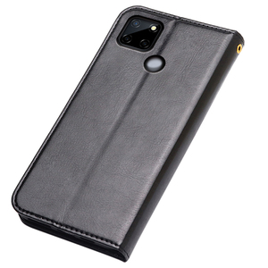 Couverture arrière de téléphone en cuir PU pour Realme C12, vente en gros, pour <span class=keywords><strong>OPPO</strong></span> Realme C12 - Product Image 2