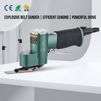 Mini ponceuse linéaire pneumatique à mouvement alternatif, machine de polissage de précision, outil de finition manuel pour espaces étroits