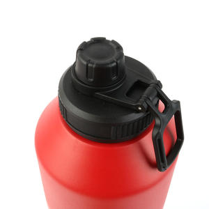 Bouteille d'eau triple isolée en acier inoxydable à ouverture large de 20oz 40oz 68oz avec couvercle à poignée - Product Image 4