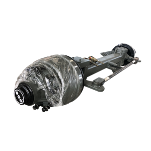 Capacidad 9Ton 10Ton 11Ton Haz de eje redondo 127mm Eje de dirección del remolque Eje de dirección hidráulica - Product Image 1