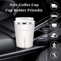Mug Kopi Pintar Termo Digital 500ml Stainless Steel LED Tampilan Suhu Cerdas Botol Termal Cangkir Air
