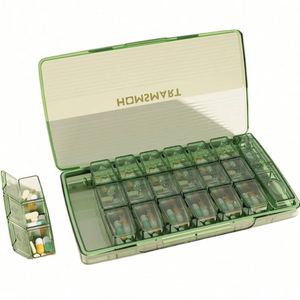 Cajas de Almacenamiento de Píldoras de Plástico de Apertura Fácil, Diseño Personalizado de Última Generación, Directo de Fábrica, a Bajo Precio, con Temporizador - Product Image 1