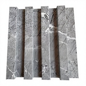 Collection de panneaux muraux en WPC texturés, divers designs, du <span class=keywords><strong>bois</strong></span> à l'effet pierre, pas besoin de <span class=keywords><strong>peinture</strong></span>, prêt à installer - Product Image 4