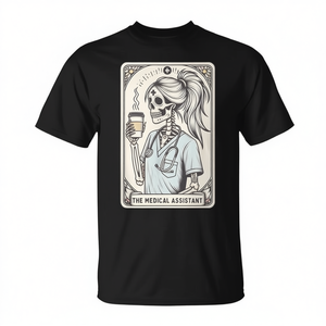 Camiseta The Medical Assistant Tarot Card Skeleton Mom - Product Image 2