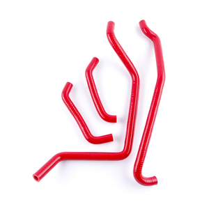 Manguera de Refrigerante de Silicona Roja para Radiador, Compatible con Can-Am DS250 06-12 - Product Image 3