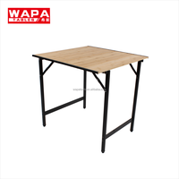 Table de camping pliante en bambou pour l'extérieur