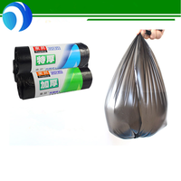 Sacs poubelles durables en PE pour déchets médicaux, sacs cliniques, sacs industriels pour risques biologiques, robustes avec fermeture à bouton