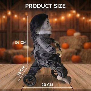 Dropshipping Shopify: Decoración Animada de Halloween con Efectos de Movimiento - Fantasma Eléctrico para Montar - Product Image 3