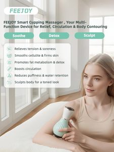 Masajeador Eléctrico de Ventosas, Dispositivo de Masaje al Vacío, Masajeador Gua Sha con Calor para el Cuidado Corporal en el Hogar - Product Image 4