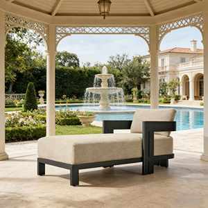 كراسي استرخاء للحدائق والفناء وحمامات السباحة، كراسي شمسية خارجية للفيلات والمنتجعات والشواطئ، أثاث خارجي للفنادق، كراسي استرخاء للحدائق - Product Image 1