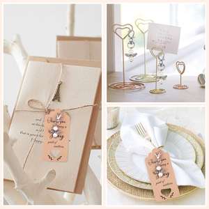 Regali porta bomboniere di <span class=keywords><strong>compleanno</strong></span> per regali di nozze design portachiavi di coppia - Product Image 4