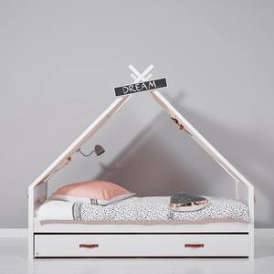 Lit pour enfants en bois de hêtre massif, design moderne, couleur blanche, pour les enfants de 0 à 8 ans, meubles de chambre familiale, vente en gros - Product Image 6