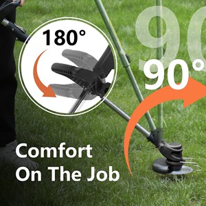 Multifunzione decespugliatore taglierina <span class=keywords><strong>per</strong></span> <span class=keywords><strong>erba</strong></span> Trimmer linea decespugliatore Cordless decespugliatore elettrico - Product Image 4