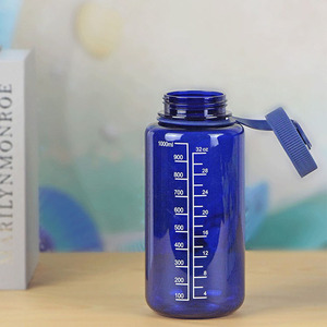Factory Wholesale custom print For Gym running climbing hiking Plastic Water Bottle BPA Free Plastic Sport Bottle