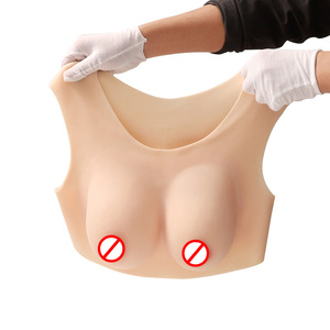 Formas de pecho de silicona para travestis y transgénero Cosplay Drag Queen Breastplate pechos falsos para Shemales - Product Image 5