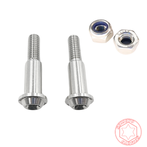 Kit de vis de levier de frein en acier inoxydable SOMOTO Taiwan SUS304 UFO M6x31mm Spécialisé pour les systèmes à double disque Raw TIB & BKP - Product Image 3