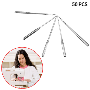 Set de 50 Agujas para Máquina de Coser Universal Doméstica, Tamaños 65/9 75/11 90/14 100/16 110/18 - Product Image 2