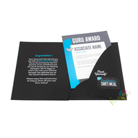 Tarjetas de Visita de Papel Offset Laminado con Película Decorativa y Logotipo Personalizado para Conferencias Empresariales, Presentaciones de Archivos y Uso en Carpetas de Documentos