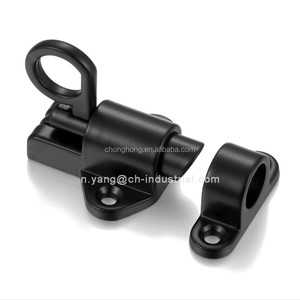 Tự động kéo vòng mùa xuân Bounce chốt bán buôn Hợp kim nhôm an ninh cổng khóa mùa xuân tải Bolt Latch tự đóng latche - Product Image 2