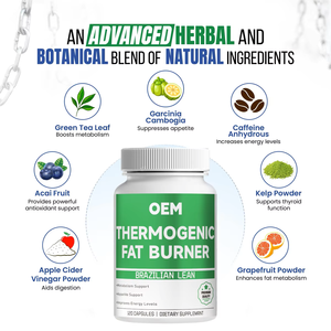 Cápsulas <span class=keywords><strong>Diet</strong></span>éticas de Extracto de Baya de Acai y Té Verde Naturales, Ricas en Antioxidantes, de Calidad Premium OEM ODM para una Persona Más Delgada y Saludable - Product Image 4