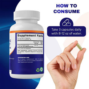 OEM/ODM orgánico Tribulus Terrestris cápsulas soporte energía vitalidad vitaminas tipo Tribulus Terrestris extracto cápsula - Product Image 5