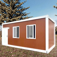 Maisons Modulaires Préfabriquées en Acier de Haute Qualité 20/40 Pieds, Conteneur d'Expédition pour Bureau et Maisonnette