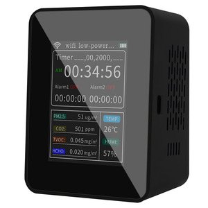 Monitor de Calidad del Aire Xiuyuan ALB18 con Pantalla LCD, PM2.5, CO2, TVOC, HCHO, para Uso Doméstico - Product Image 1