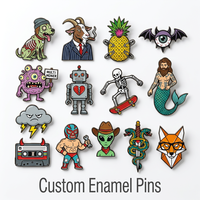 Fournisseur Expert – Épingles en Émail Personnalisées Pop Art Robot, Alien, Squelette, Sirène, Géométriques – Badge Métallique en Alliage de Zinc – Vente en Gros Direct Usine