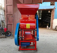 Machine à Décortiquer Rouge Spéciale pour Graines, Brise-Coque pour Arachides, Décortiqueuse de Cacahuètes et Dépelliculeuse