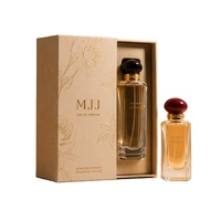 Boîte cadeau rigide personnalisée pour parfum avec votre propre logo, insert en éponge, impression de boîte de parfum de marque personnalisée, estampage à chaud du logo