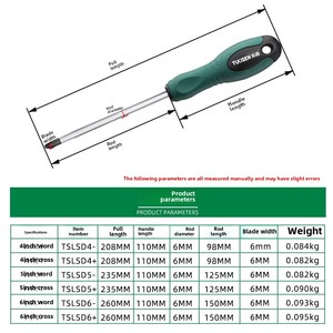 Tuosen <b>Magnetic</b> <b>Screwdriver</b> Set Phillips Flathead Tools for Mobile Phone Repair - Product Image 1