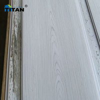 Panneaux Muraux Plafond PVC Étanche à Rainure et Languette Lambris Décoratifs Plafond Intérieur