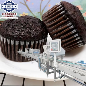 Four à Tunnel Entièrement Automatique SINOFUDE en Promotion pour la Fabrication de Gâteaux et de Cupcakes, Machine Multifonctionnelle de Dépose de Muffins - Product Image 1