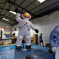 Grands modèles d'astronautes gonflables directs du fabricant, adaptés aux décorations gonflables de la publicité d'événements à thème